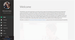 Desktop Screenshot of michellebetz.com